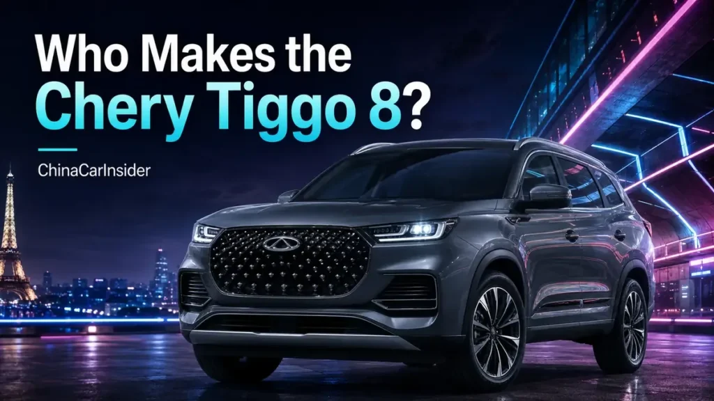 Who Makes the Chery Tiggo 8 article featured image