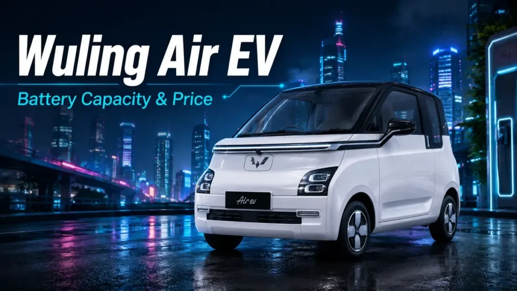 Wuling Air EV battery capacity and price article featured image
